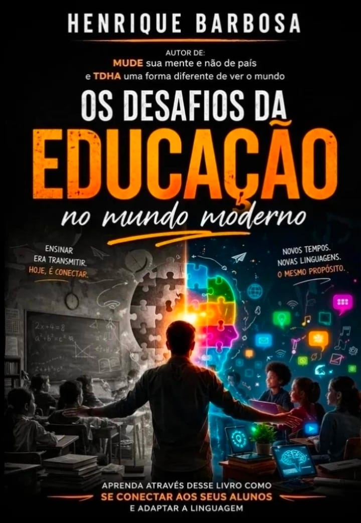 Capa do livro Os Desafios da Educação no Mundo Moderno
